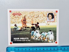CARTOLINA IGOR PROTTI TRENINO SOTTO LA CURVA SUD LAZIO LAZIALITA FOTO FOTOGRAFIA
