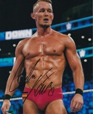 Ludwig Kaiser signed autograph 20x25cm WWE WRESTLER in person autograph COA