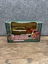 New Vintage 1994 Coca-Cola Die-Cast Metal Bank Delivery Truck KG JD