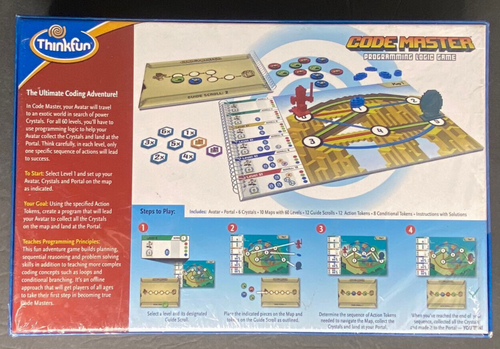 Minecraft Kids Code Master Programming logic game Think Fun 2015 single player - Picture 4 of 4