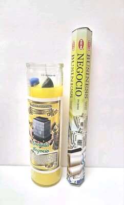 LEVANTA NEGOCIO VELA PREPARADA ORACION Y INCIENSO GRATIS BETTER BUSINESS CANDLE