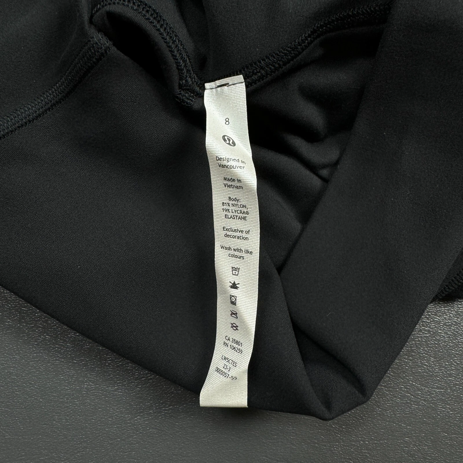 100% Authentic Lululemon Bulls Align HR Yoga Pants Legging 28" Womens Size 8 - product detail image 6