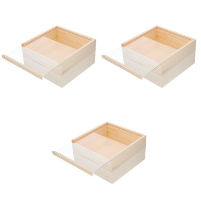 Box Aufbewahrung Behälter Aufbewahrungsbox Dekorative Displaybox Unvollendete