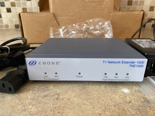 PARADYNE ZHONE TNE1500-S-US T1/E1 NETWORK EXTENDER FT-18 - Picture 1 of 10