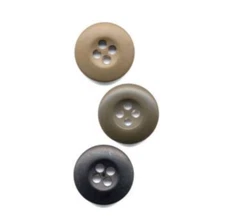 Rothco BDU Replacement Buttons 4-Hole Military Uniform Clothing - 100 Pack