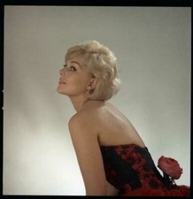 Kim Novak Striking Glamour Portrait Original Color 2.25 x 2.25 Camera Negative
