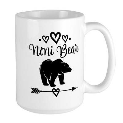 CafePress Noni Bear Grandma Gift Mugs Large Mug (150159377)