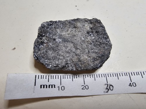 Native Antimony Nugget - Lac Nicolet Mine, South Ham, Quebec, Canada - 3.3 cm - Picture 7 of 8