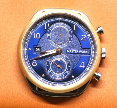 Men's watches Japanese brand Masterworks Leather Strap Luxury