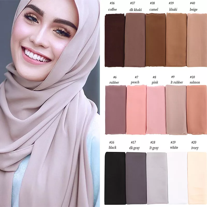 Chiffon best sale scarves hijab