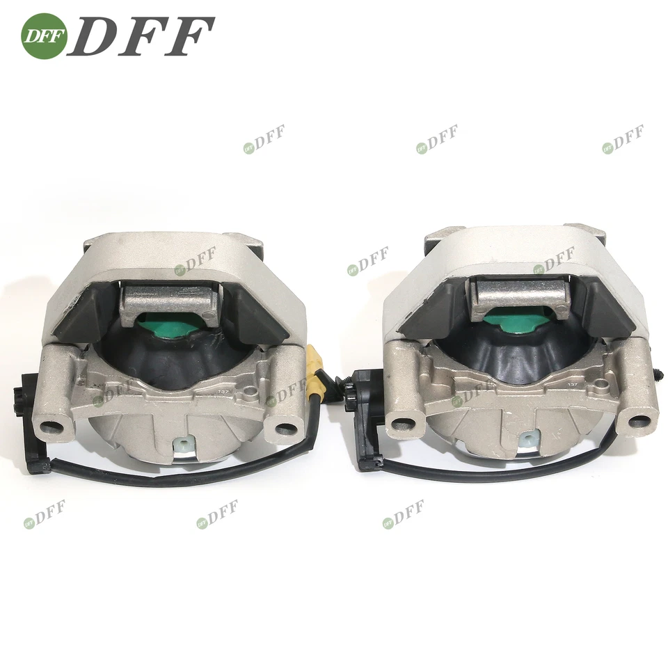 Par de soportes de motor hidráulico izquierdo derecho de 2 piezas ambos lados FAG para Audi A8 D4 3.0 T Foto 4 de 4