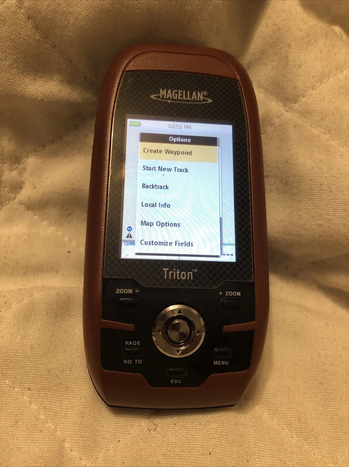 Magellan Triton 300 Handheld GPS Unit Hiking Fishing Camping Compass Golfing - Image 2 of 4