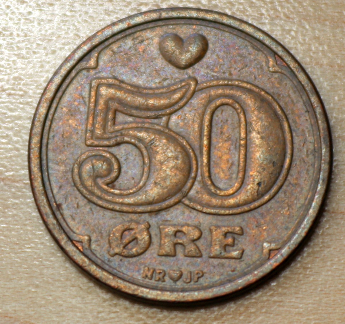 1989 Denmark 50 Ore Margrethe II | eBay