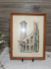  1967 I CAMPANILI D'ITALIA ALDO RAIMONDI QUADRO SANT'AMBROGIO MILANO TAVOLA