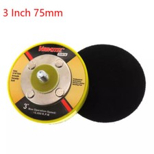 3 Inch 75mm DA Sanding Pad M8 5/16" 24 Hook  Loop Backing Sander for Vibratite