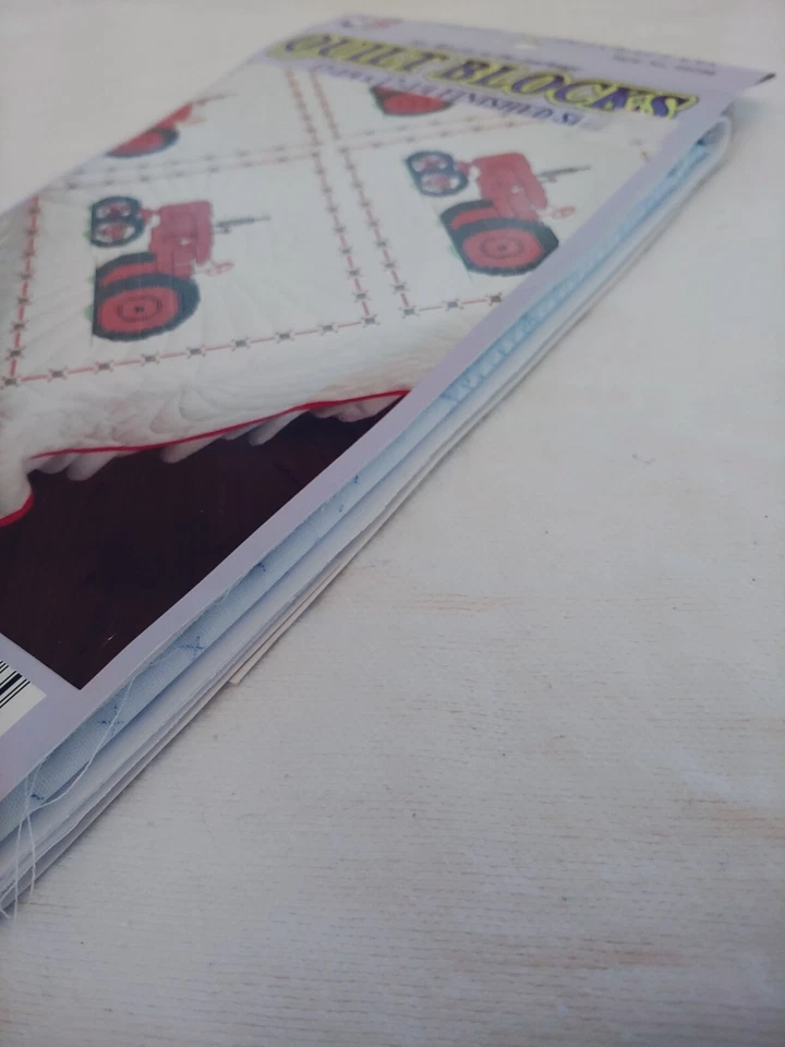 Tractor Quilt Blocks - 17.25x17.25 Finished Size -New - Image 3 of 4