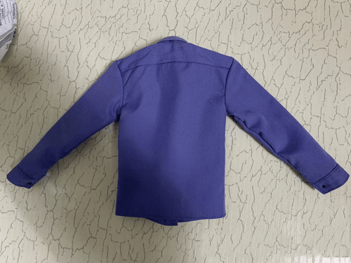 1/6 Scale Soldier Light blue Shirt Model for Figure Doll Toys - Picture 5 of 28