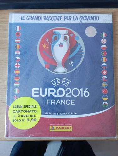 Album Euro 2016 France - Panini Italy - Starter pack Hardcover +  Bustine (Mint)