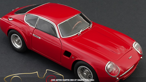 CMC Diecast M-146 CMC Aston Martin DB4 GT Zagato "The Red Aston", 1961 MINT RARE - Picture 8 of 12