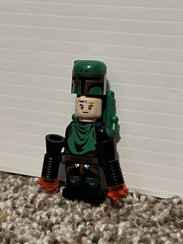 Lego Star Wars Complete Saga Boba Fett TCS CC Cloud City Bek Customs Poncho