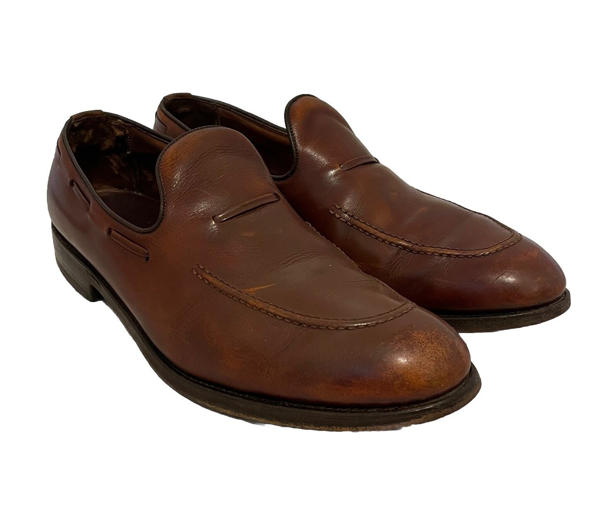 Allen Edmonds Penny Loafers size 9.5C 9827 - Black Calf Leisure Penny Loafer – ALDEN SHOES main image 4