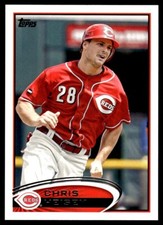 2012 Topps #636 Chris Heisey - Cincinnati Reds