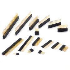 Single row double row long pin socket 2.54mm pitch 11mm pin length2 2 3 4 5 6 8P