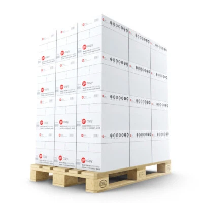 Kopierpapier A4 50000 Blatt BASIC PRO weiß Druckerpapier Laser & Inkjet staufrei