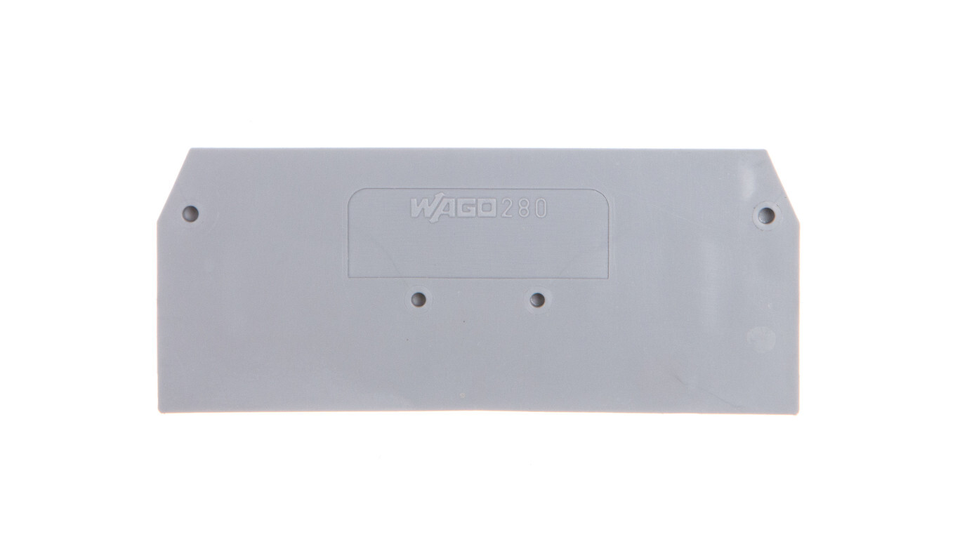 Gray end plate 280-324 / 25pcs / /T2UK