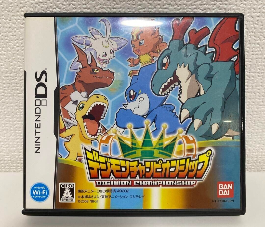 Digimon Championship Nintendo DS Japanese ver Tested