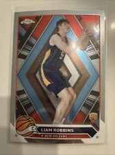 2023-24 TOPPS CHROME LIAM ROBBINS RC NEW ORLEANS PELICANS #174