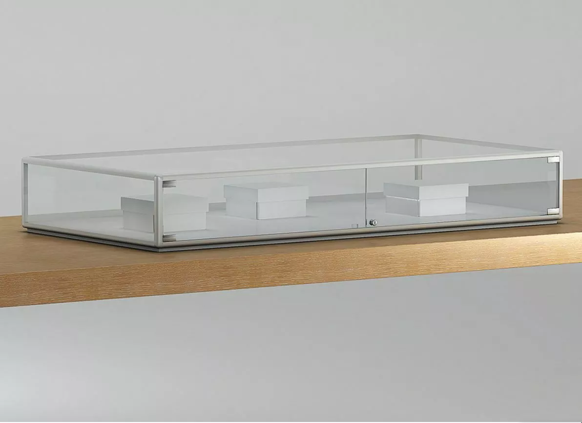 Glass display cabinet for stores deals