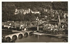 View From Philosophers' Walk, Heidelberg, Germany Postcard