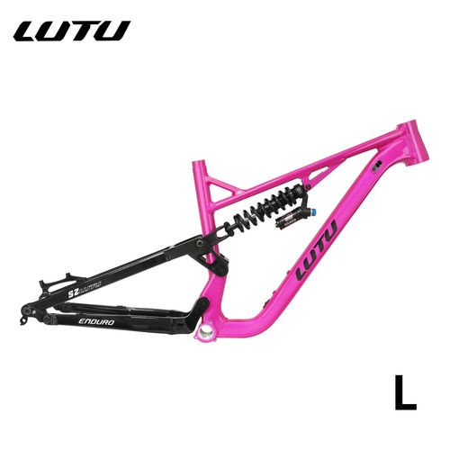 LUTU 27.5/29" Full Suspension Mountain Bike Frame M/L Size with DNM RCP-2S Shock - Picture 26 of 26