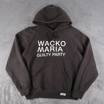 Wacko Maria Guilty Parties Size L Large Black Hoodie Wacko Maria Guilty Parties Size L Large Black Hoodie