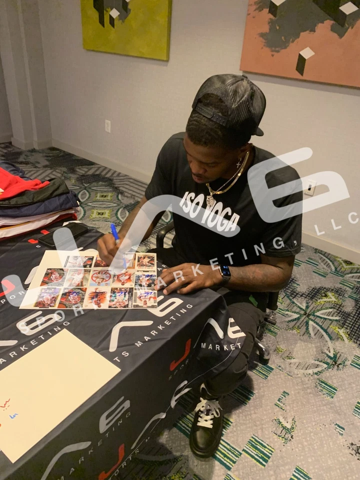 Tarjeta Topps #2 2008 firmada automáticamente por Joe Johnson Atlanta Hawks PSA encapsulada Foto 3 de 3