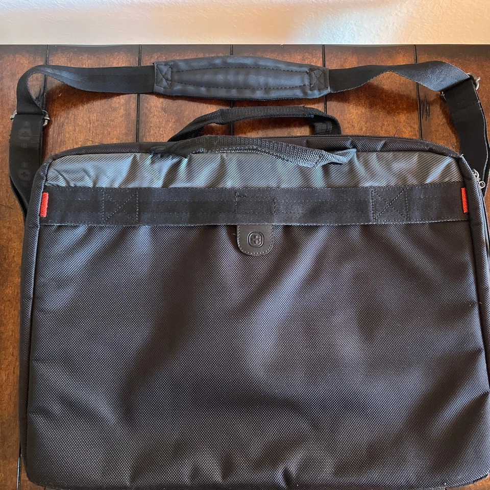 Wenger Swiss Gear Legacy estojo de computador acolchoado 17” preto ponto de verificação amigável - Imagem 4 de 4