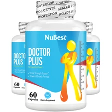 Doctor Plus - Bone Strength, Height Growth Supplement for Age 10+ - Pack 3