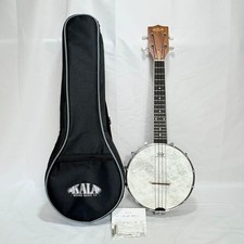 KALA KA-BNJ-MHG-C Banjo Ukulele Banjolele Kara with Soft Case String Instrument