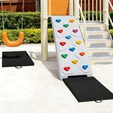 Jzhlla 2 Pcs Outdoor Playground Mat 1.96 Inch Thick Foam Playground Protection