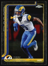 2025 Topps Chrome Tutu Atwell #167 Los Angeles Rams