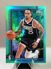 2025-26 Topps Chrome - PJ Washington Jr. #19 Teal Refractor /299