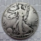 Walking Liberty Half Dollar 1942 Circulated 50 cents Philadelphia