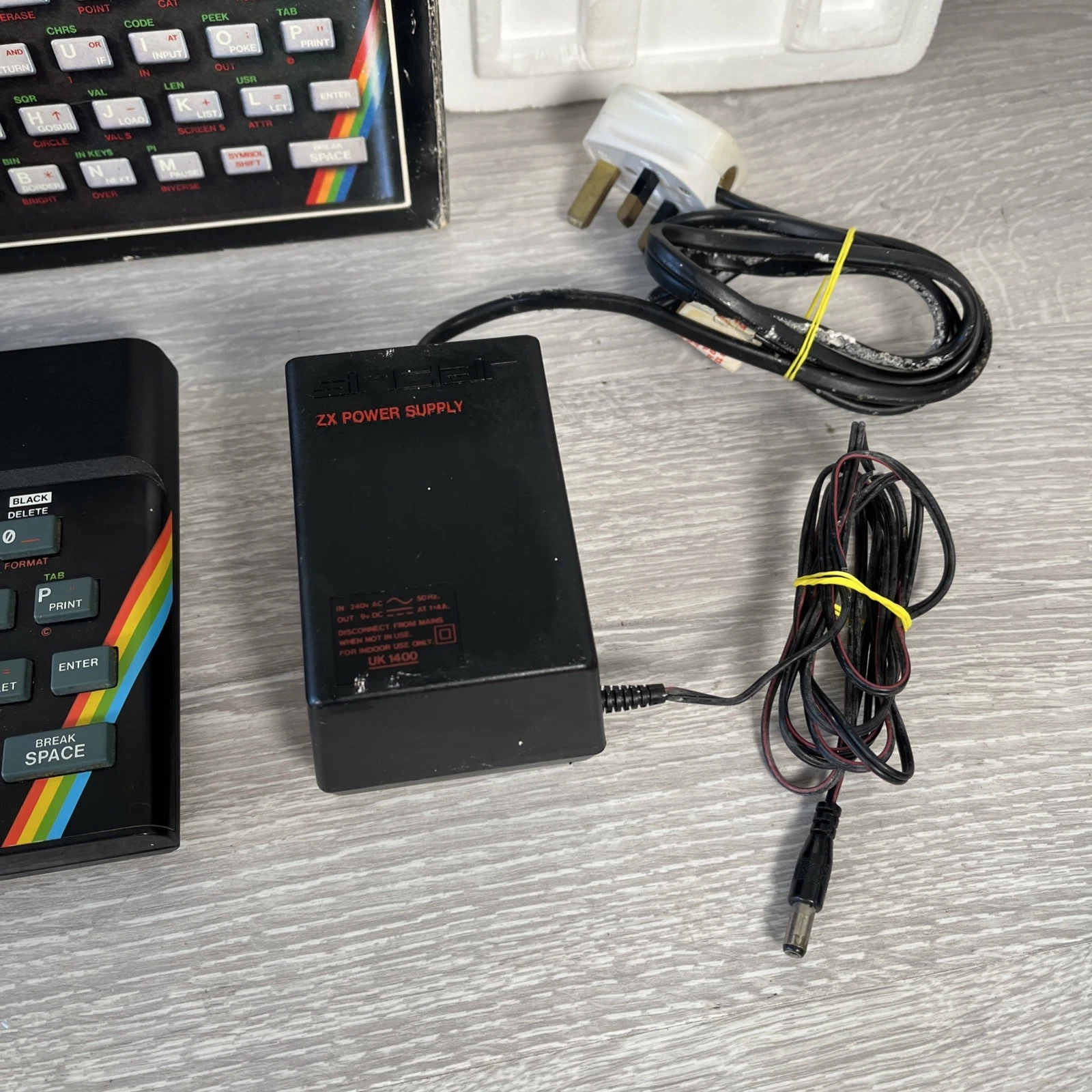 Additional photo for Sinclair ZX Spectrum 48K Personal Computer - Complete with Original Box and Accessories