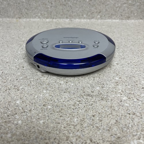 Audiophase CD-315 Portable CD Compact Disc Player Blue Anti Skip Tested Works - Picture 4 of 9