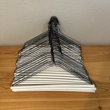 Wire Coat/clothes Hangers 46 Pack Lot Metal Wire cardboard bottom