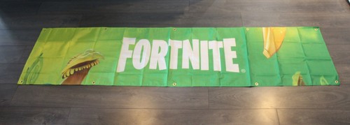 Bandera Fortnite Bandera 2x8 Videojuego Juegos Jugador Película Niños Niñas Niños Decoración Habitación