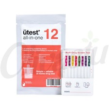 Utest Urine Swab Test All-in-One 12 Panel Drug Testing Kit