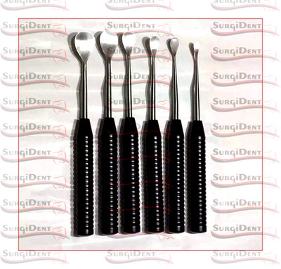 Cobb Elevator Set 6 Pcs - Best Orthopedic Spine Surgical Elevators Instruments