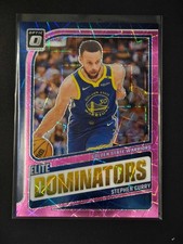 Stephen Curry 2024-25 Donruss Optic Elite Dominators Pink Velocity 48/79 [3hk